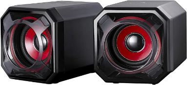 Surefire Speaker Gator Eye - 5W stereo gaming speaker - USB 2.0 - Loudspeaker boxes for PC &