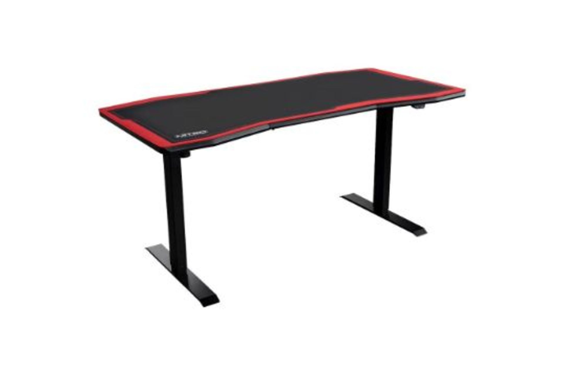 Nitro Concepts Gaming Desk D16E Carbon Red - electrically adjustable height. - P2. RRP £529.99. On a