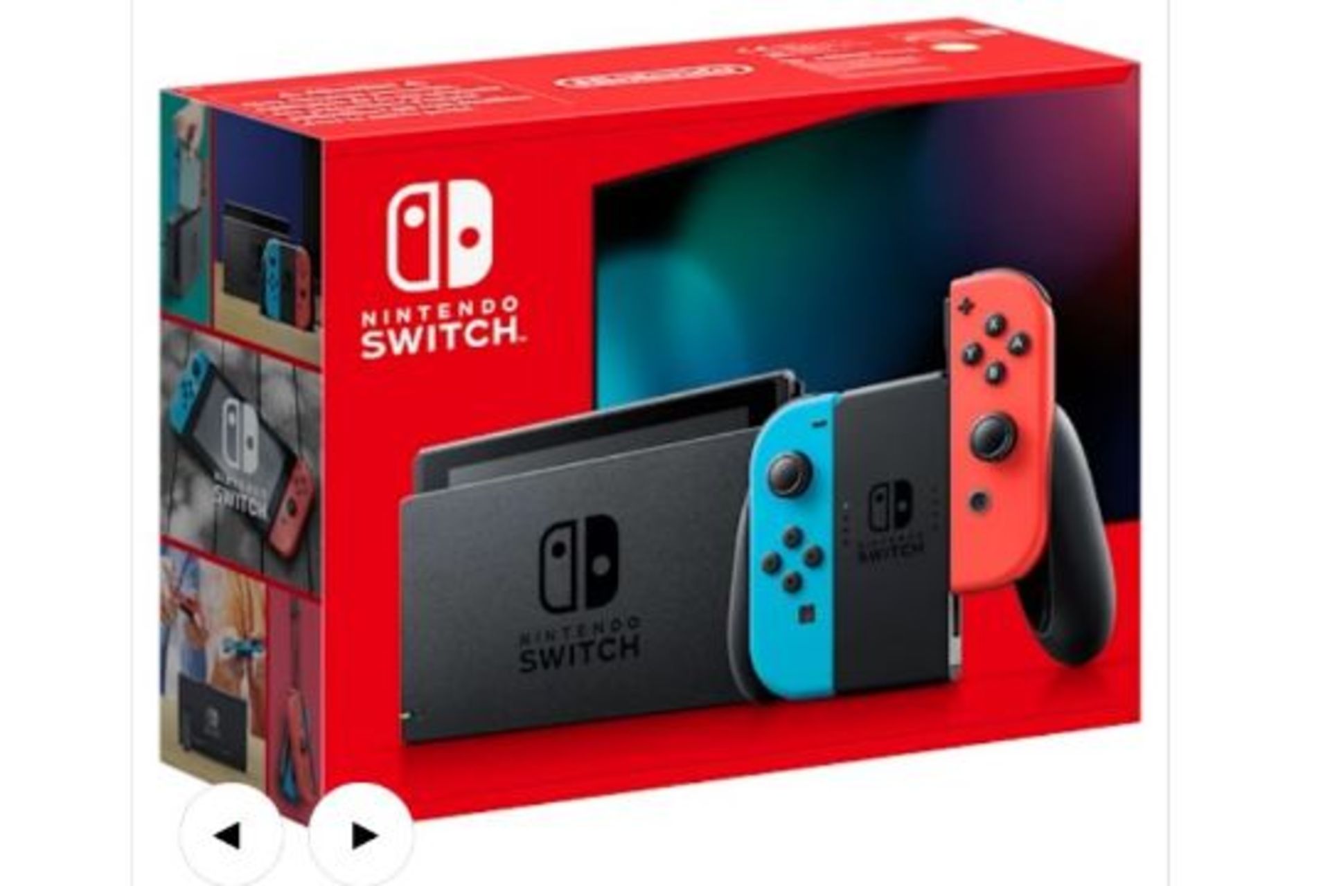 Nintendo Switch Neon Blue / Neon Red Joy-Con Controllers. - P1. RRP £359.99. Nintendo Switch is a