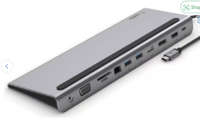 Belkin USB-C 11-in-1 Multiport Dock. - P2. RRP £139.99. Turn your USB-C laptop into the ultimate
