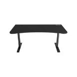 AROZZI Arena Gaming Desk - Pure Black. - P2. RRP £347.00. The Arozzi Arena Gaming Desk has a