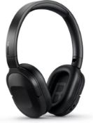 Philips Audio Wireless Headphones TAH6506BK/00. - P1. ACTIVE NOISE CANCELLING: Perfectly covering