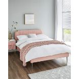 BRAND NEW ARDEN Quilted KINGSIZE Bed Frame. BLUSH. RRP £339 EACH. The Arden Quilted Bed is the