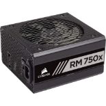 BRAND NEW FACTORY SEALED CORSAIR RM750x 80 PLUS Gold 750 W Fully Modular ATX Power Supply Unit.