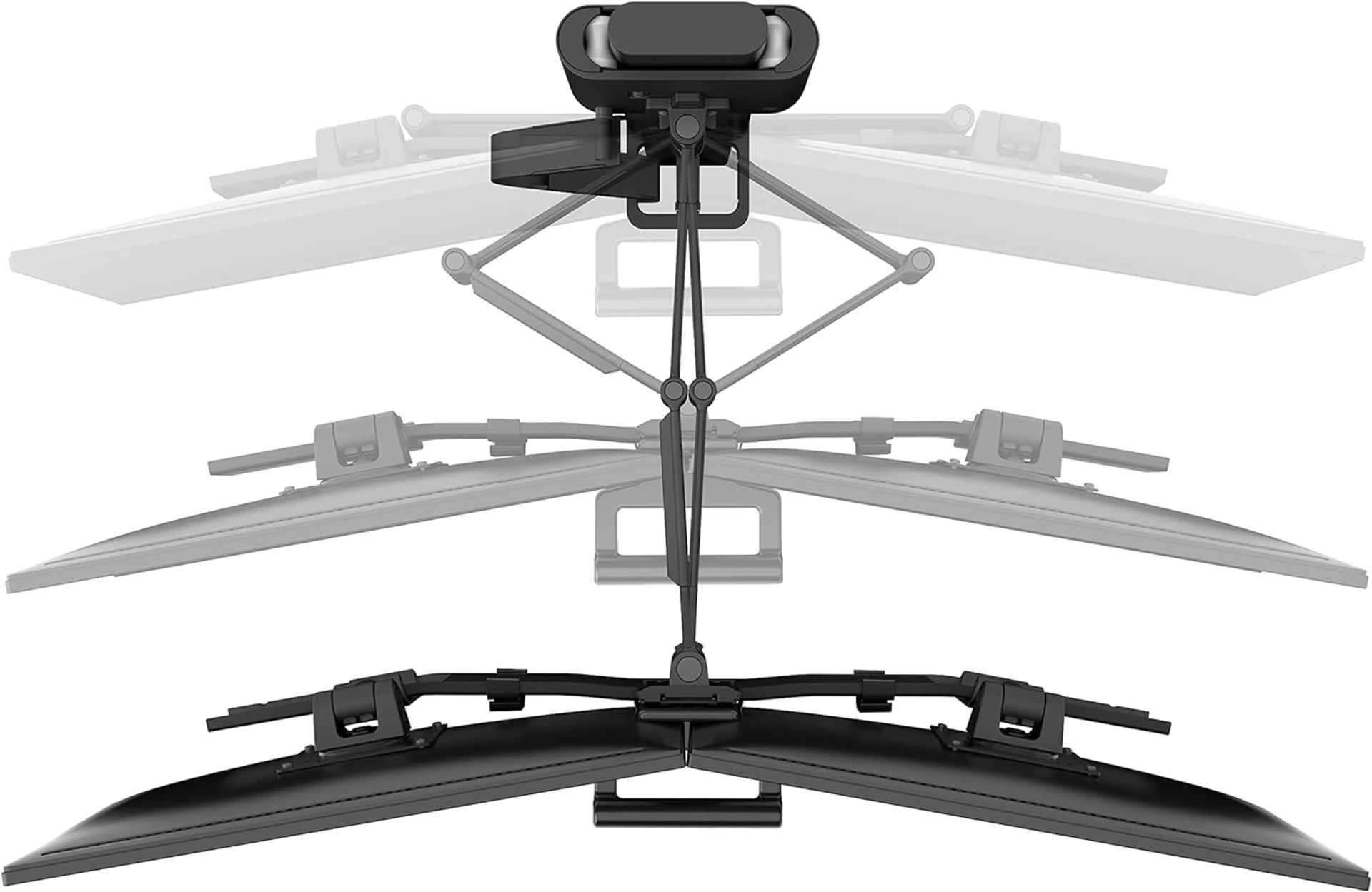 NEW & BOXED ERGOTRON Trace Dual Monitor Arm, VESA Desk Mount. RRP £417. for 2 Monitors Up to 27 - Image 6 of 8