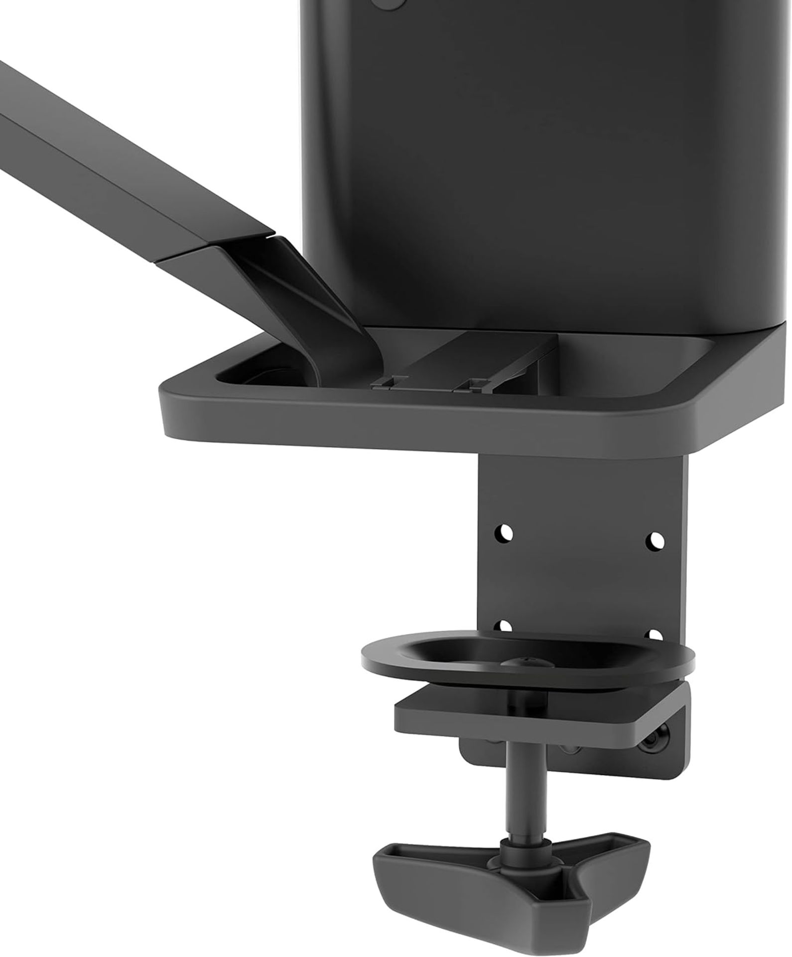 NEW & BOXED ERGOTRON Trace Dual Monitor Arm, VESA Desk Mount. RRP £417. for 2 Monitors Up to 27 - Image 8 of 8
