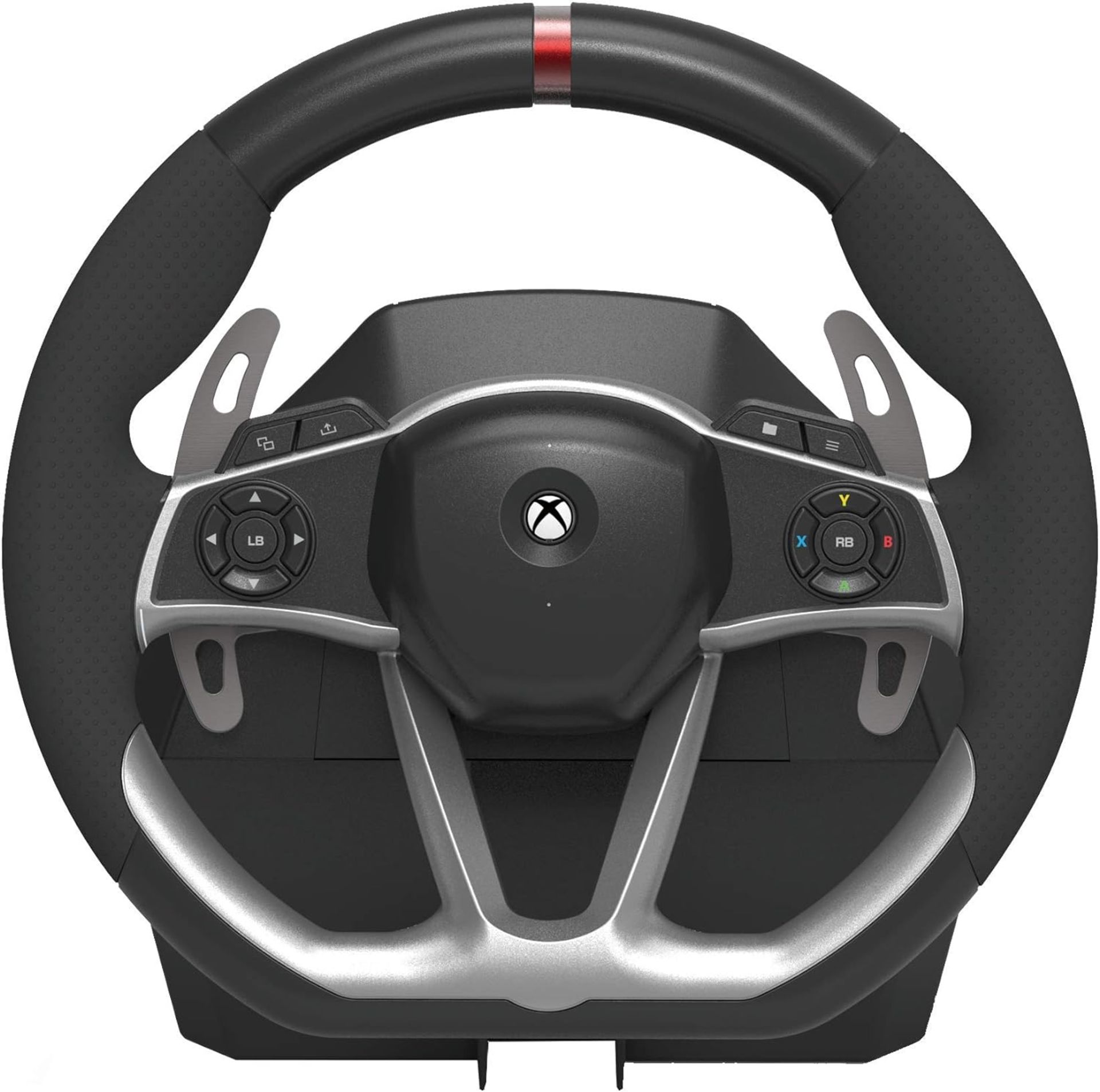 NEW & BOXED HORI Force Feedback Racing Wheel DLX. RRP £199.99. Realistic force feedback. mount - Image 2 of 5