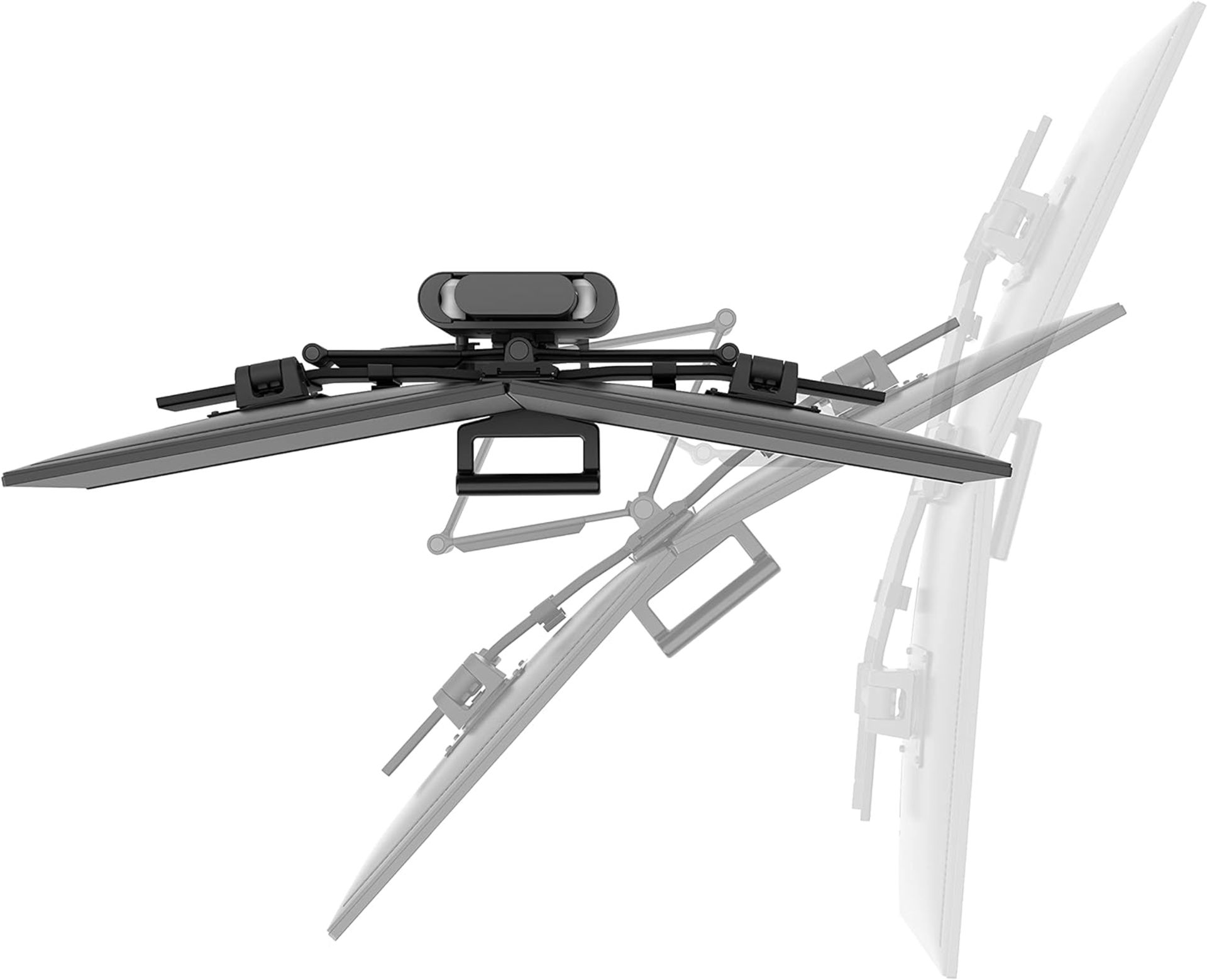 NEW & BOXED ERGOTRON Trace Dual Monitor Arm, VESA Desk Mount. RRP £417. for 2 Monitors Up to 27 - Image 3 of 8
