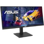 BRAND NEW FACTORY SEALED ASUS VP349CGL 34 Inch Ultrawide QHD 100hz Gaming Monitor. RRP £449. (R1/2).