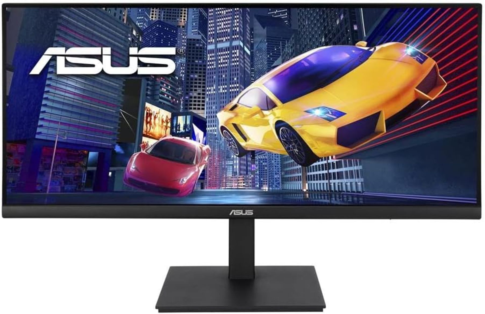 BRAND NEW FACTORY SEALED ASUS VP349CGL 34 Inch Ultrawide QHD 100hz Gaming Monitor. RRP £449. (R1/2). - Image 2 of 4