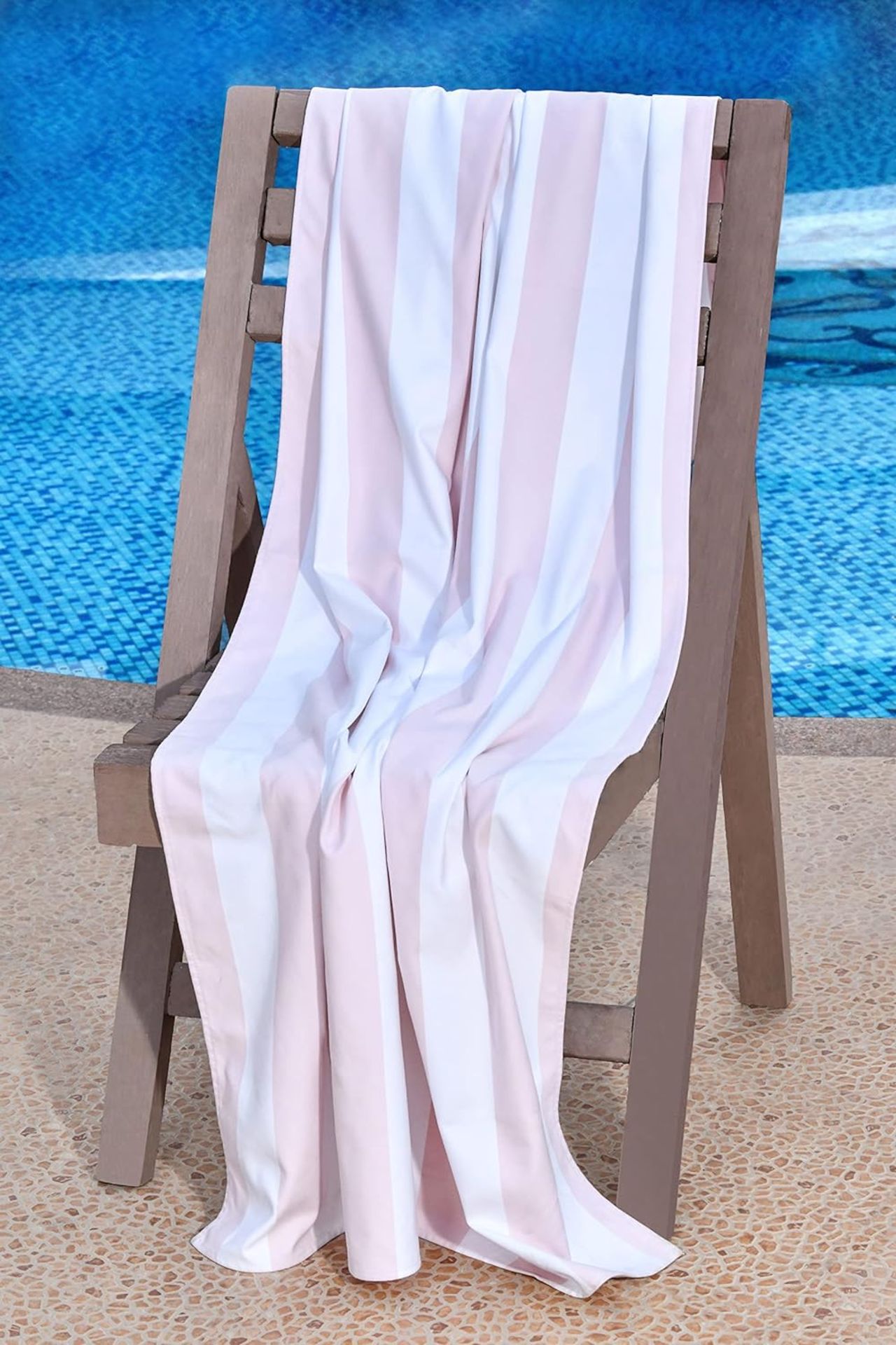 11x NEW & PACKAGED SLEEPDOWN Quick Dry Beach Towel 90 x 160cm With Carry Pouch - BLUSH. RRP £21.99
