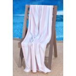 11x NEW & PACKAGED SLEEPDOWN Quick Dry Beach Towel 90 x 160cm With Carry Pouch - BLUSH. RRP £21.99