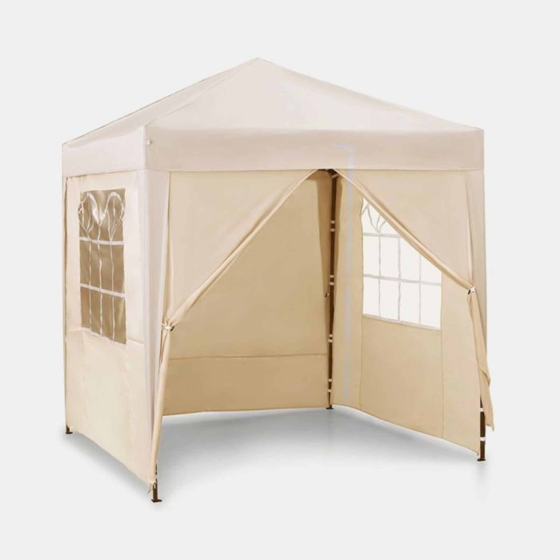 Ivory Pop-up Gazebo Set 2 X 2m - ER29