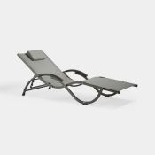 Folding Textoline Sunlounger - ER29