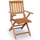 2 Pack Wooden Folding Chairs - ER28