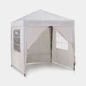 Ivory Pop-up Gazebo Set 2 X 2m - ER29