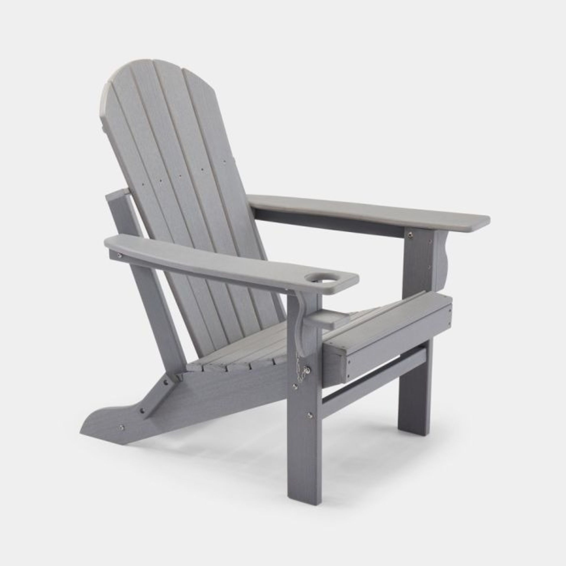 Grey Folding Garden Chair - ER29