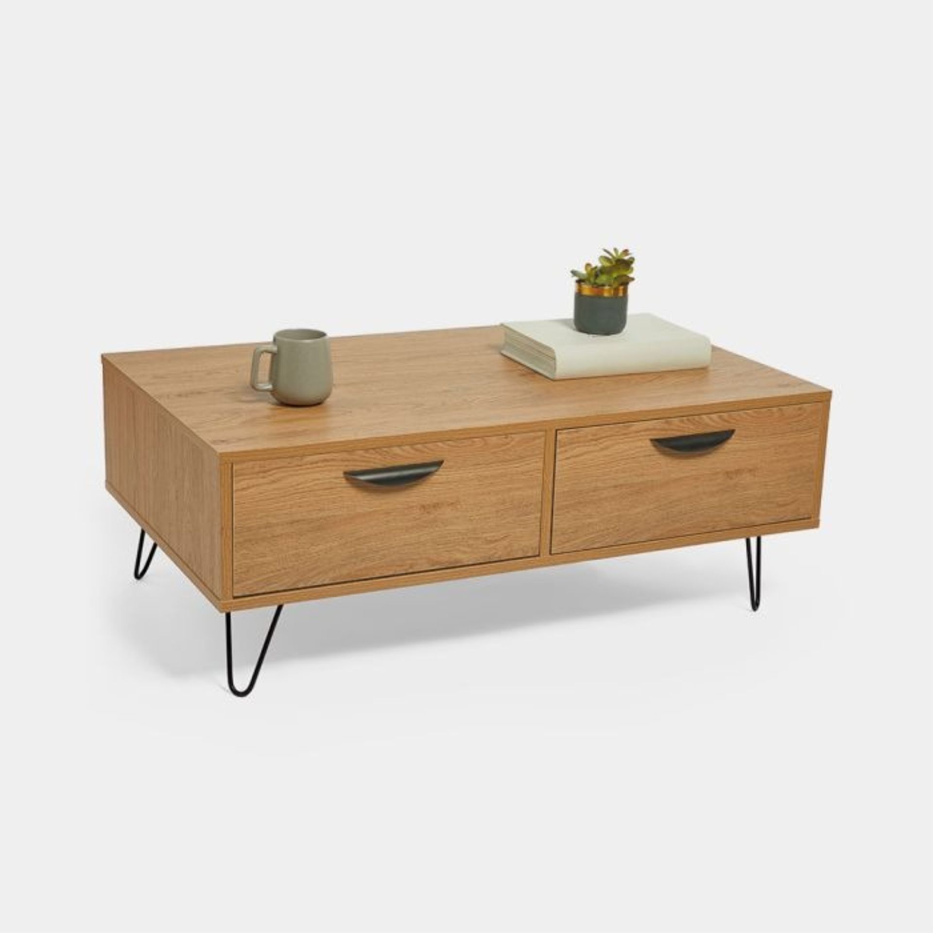 Capri Oak Effect Coffee Table - ER29