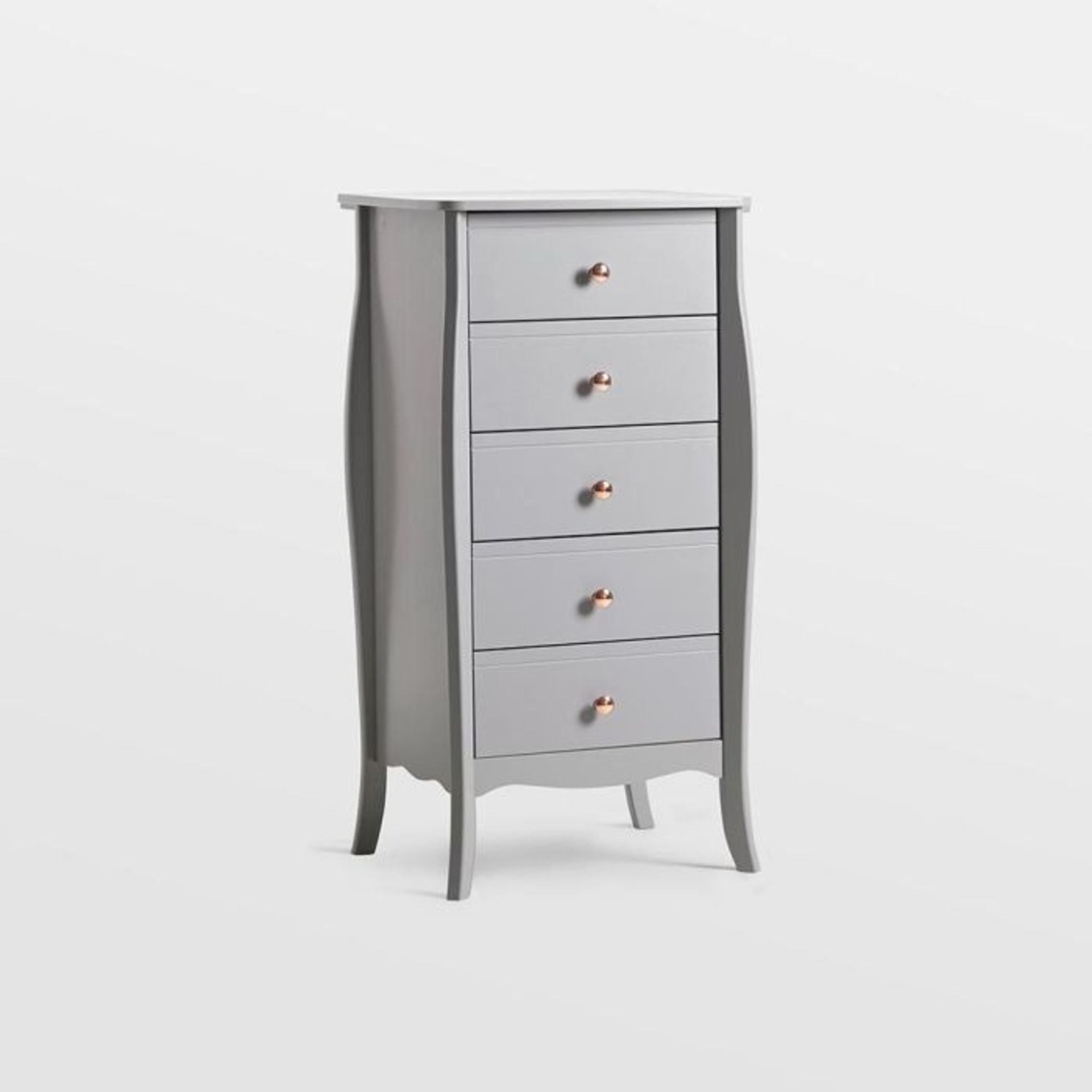Grace Grey Narrow Chest of Drawers - ER29