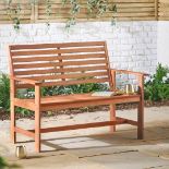 2 Seater Wooden Garden Bench - ER28