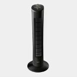 Portable 31" Tower Fan Black - ER38