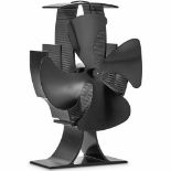 4 Blade Stove Fan with Temperature Gauge - ER38