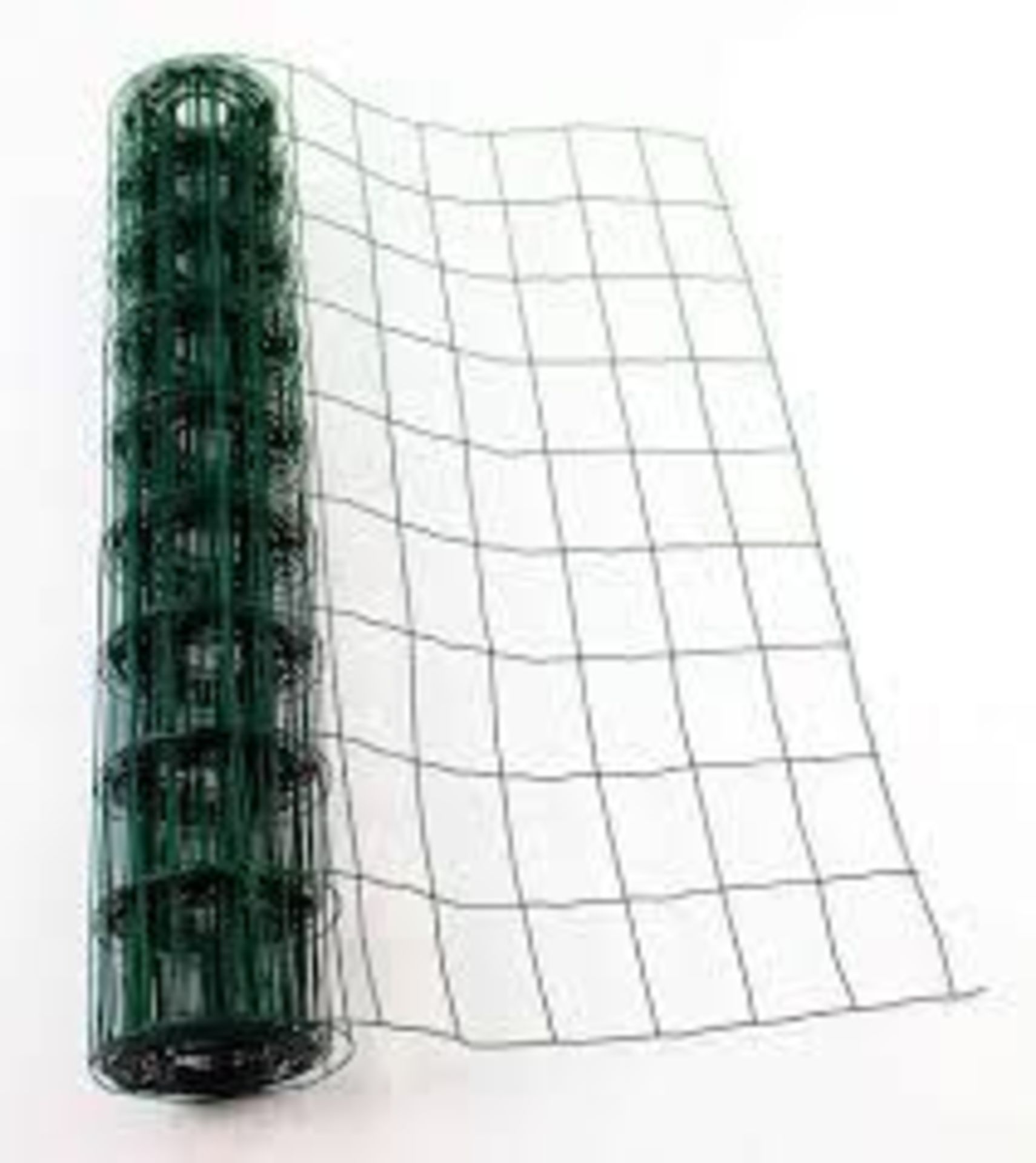 Easipet PVC Coated Wire Mesh Fencing Green Galvanised . -R14.7.