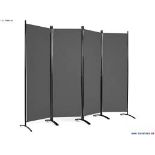 Folding Room Divider 4 Panel Wall Privacy Screen Protector Home. - R13a.3.