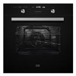 Cooke & Lewis CLMFBLa Built-in Single Multifunction Oven. - R14.