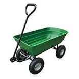 Garden trolley, 120kg. - R13a.10. This plastic pan cart will help make the movement of tools