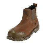 Site Hallissey Brown Dealer boots, Size 10. R14.14. Made of 100% leather, for durable and long
