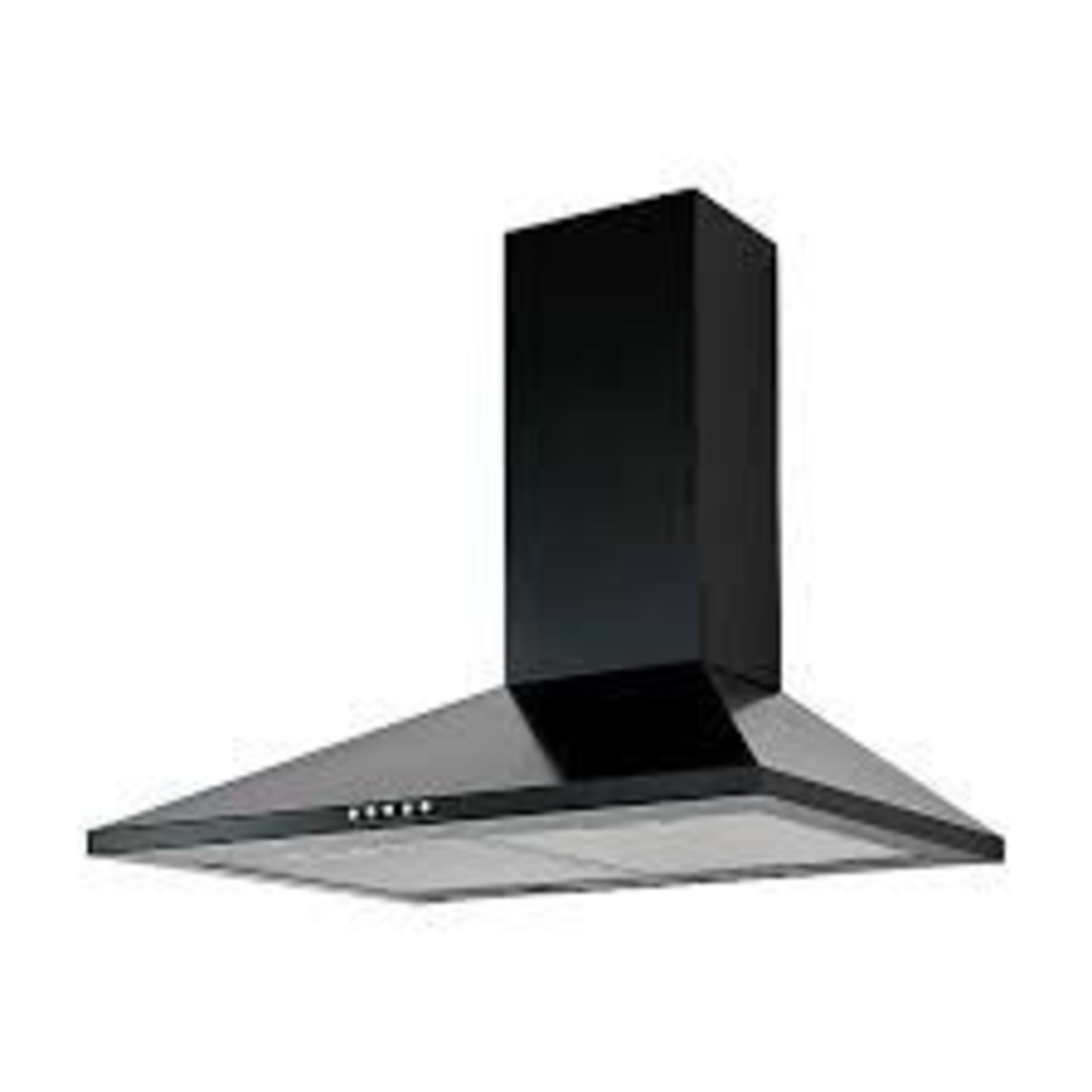 Cooke & Lewis CHB60 Steel Chimney Cooker hood (W)60cm - Black. - R14.15.