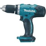 Makita DDF453Z 18V Li-Ion LXT Drill Driver. R14.7. With Carry Case.