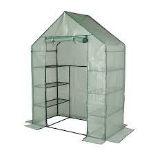 Plastic 1m² Growhouse. - R14.12. This flexible greenhouse provides a space for vegetables to grow