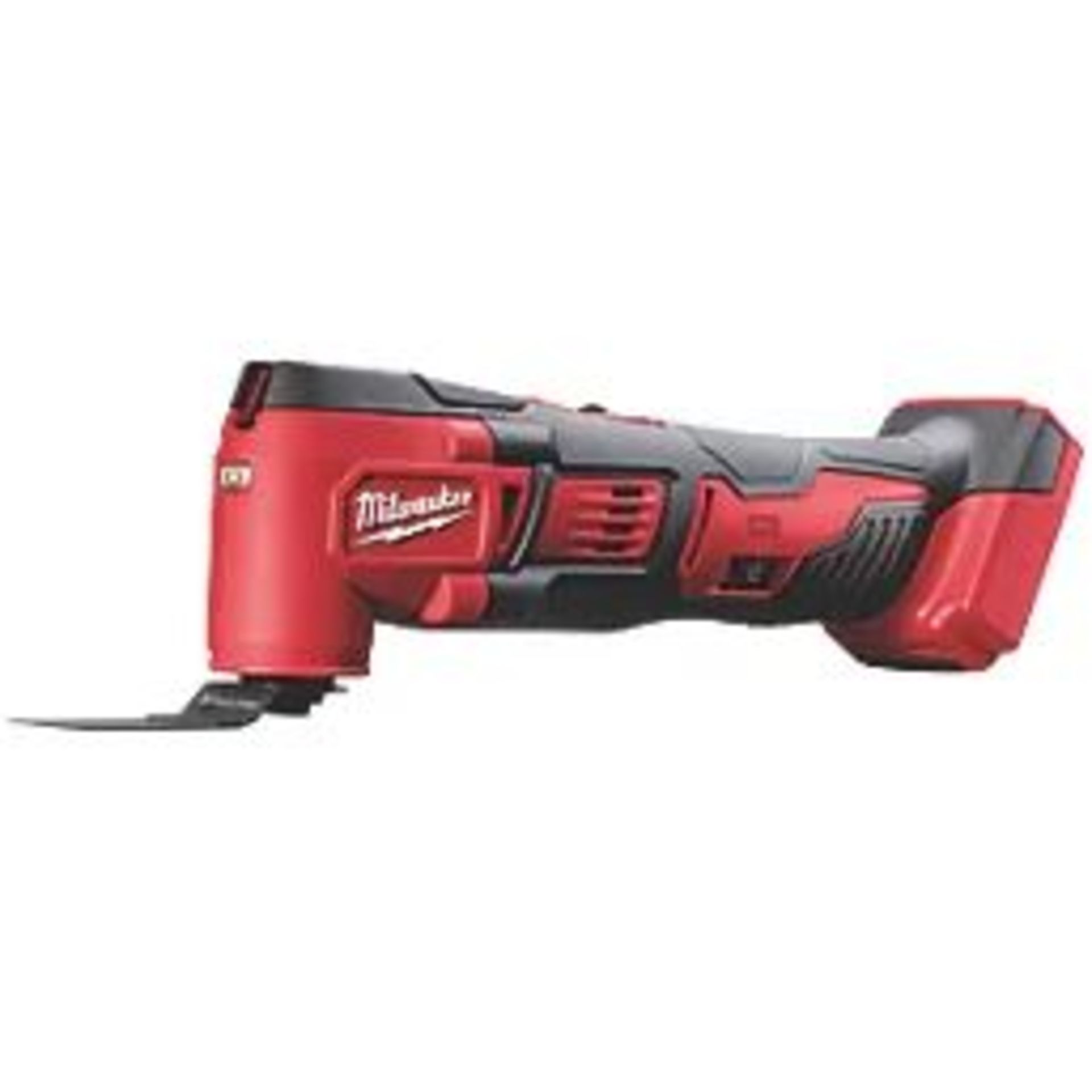 MILWAUKEE M18 BMT-0 18V LI-ION CORDLESS MULTI-TOOL. - R13a.11. Suitable for metal, wood and plastic.