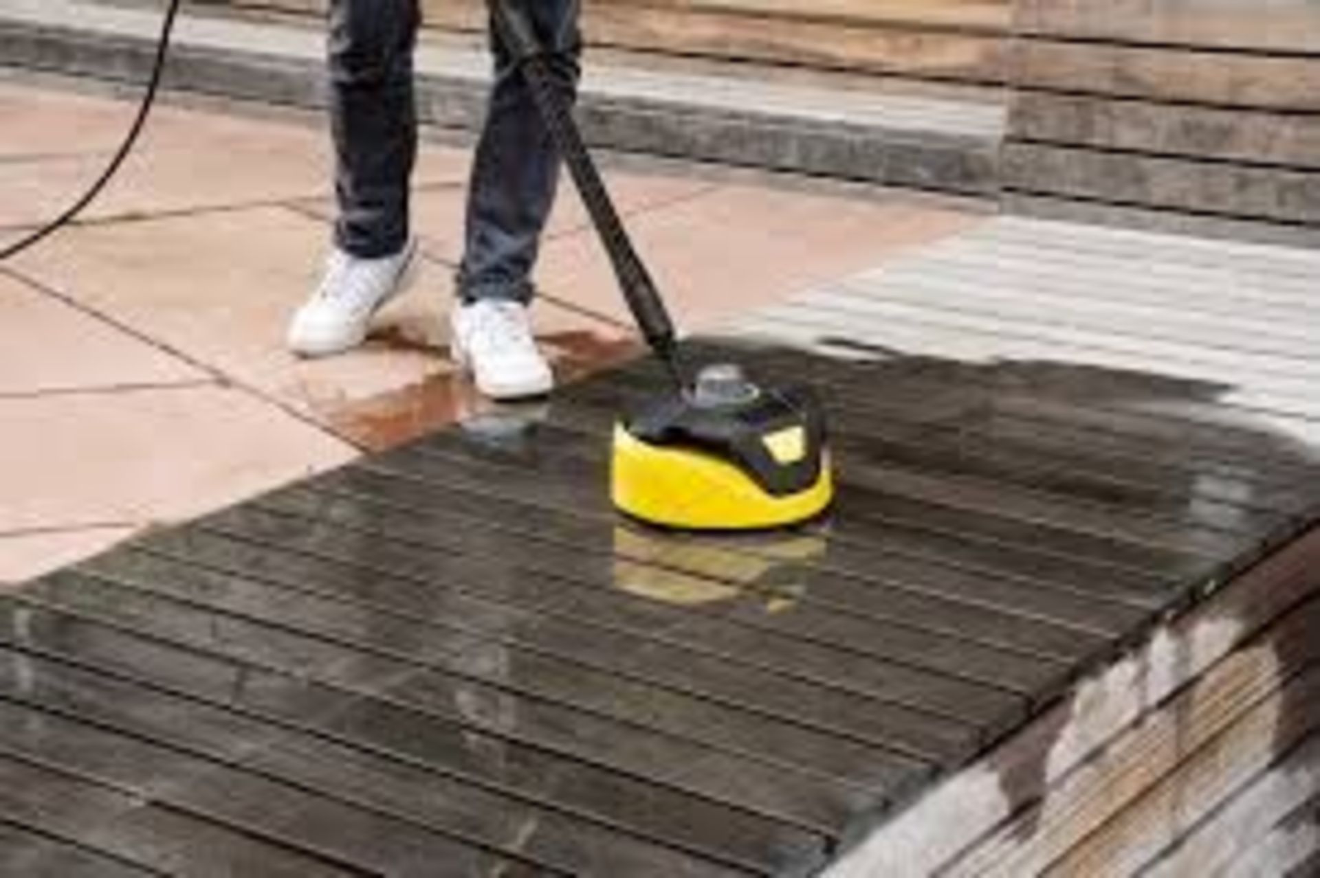 Trade lot 3 x Kärcher T 5 T-Racer surface cleaner Pressure washer patio & decking. - R14.14. RRP £