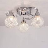 BOLLA 3xG9 Energy Saving LED Semi Flush Ceiling Light,. - R14.7