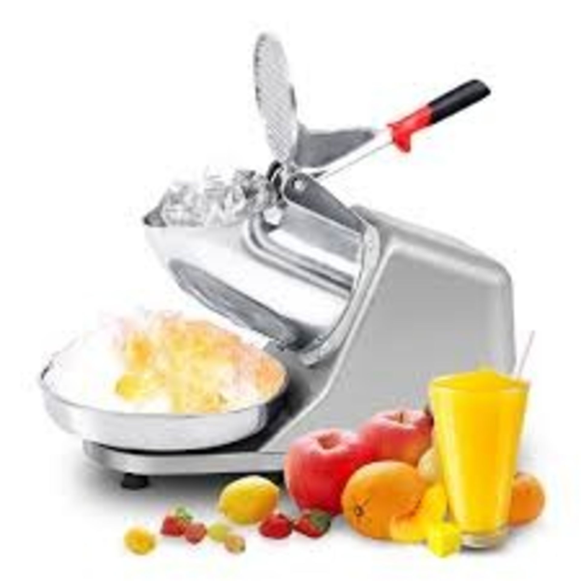 Snow Cone Maker Stainless Steel Shaved Ice Machine - ER53