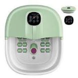 Foot Spa Bath Massager with Heat Bubbles and Remote Control - ER53