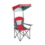 Portable Folding Camping Canopy Chair with Cup Holder Cooler - ER54