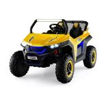 12V Battery Powered Electric Car 2-Seater Kids Ride on UTV-Yellow - ER54