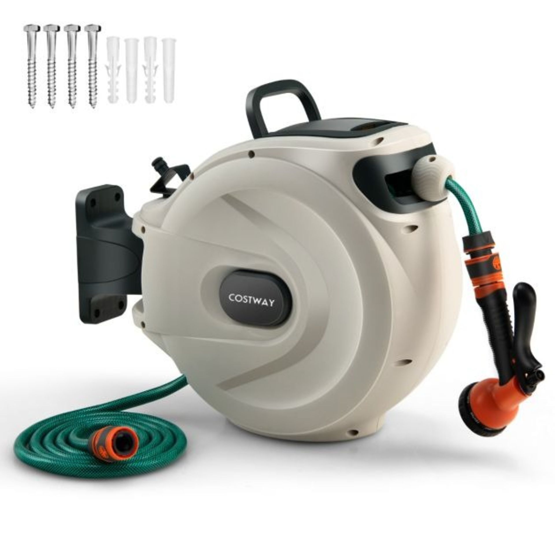 Wall Mounted Hose Reel Retractable Auto Rewind - ER54