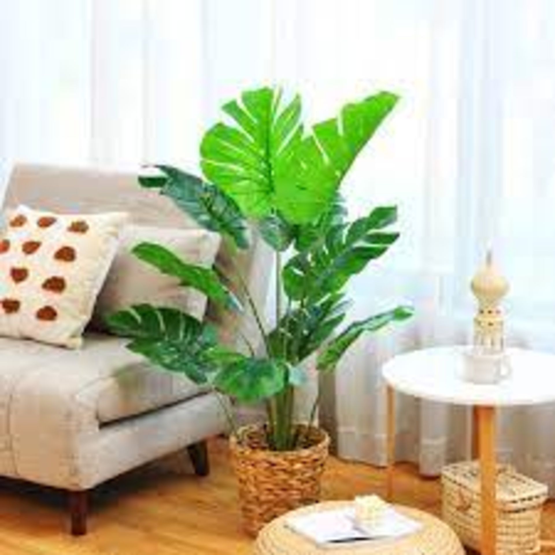 120cm/152cm Artificial Monstera Plants for Indoor Decoration - ER53