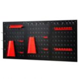 Wall-mounted Metal Pegboard Tool Storage Kit with 3 Pegboards - ER53