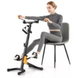Full Body Workout Exercise Bike Sport Folding Pedal Exerciser Adjust Height Gym - ER53