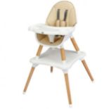 4 in 1 Modern Baby High Chair with Safety Harness - ER53