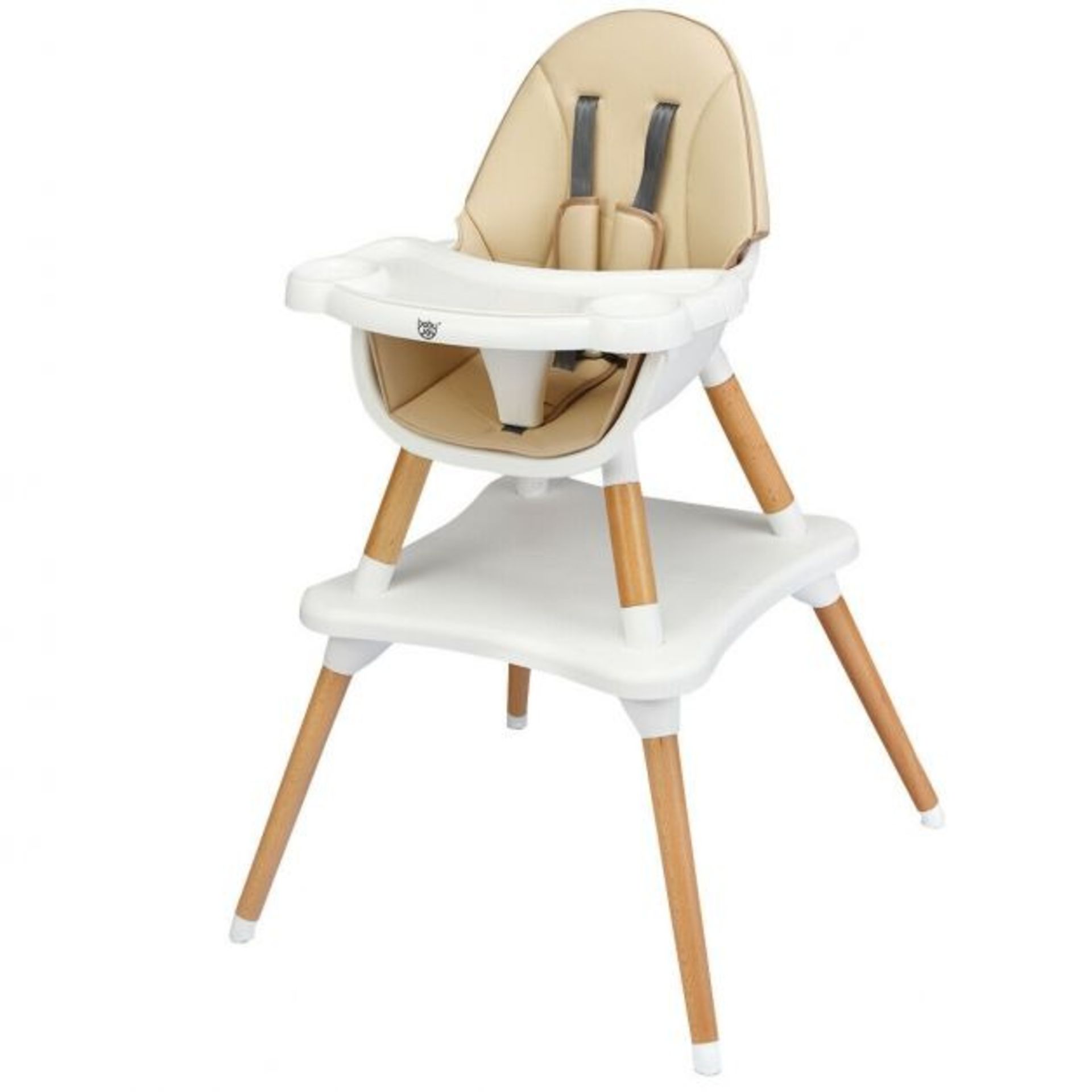 4 in 1 Modern Baby High Chair with Safety Harness - ER53