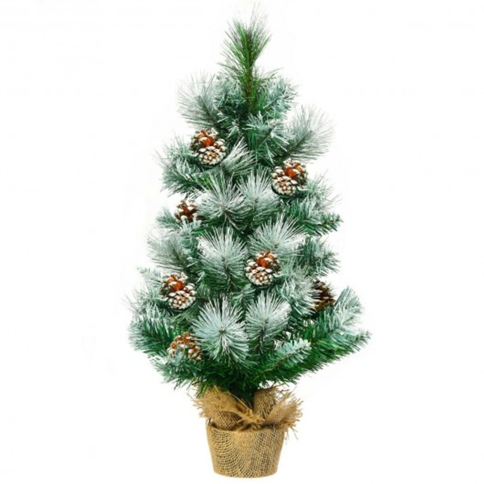 24" Snow Flocked Artificial Christmas Tree - ER54