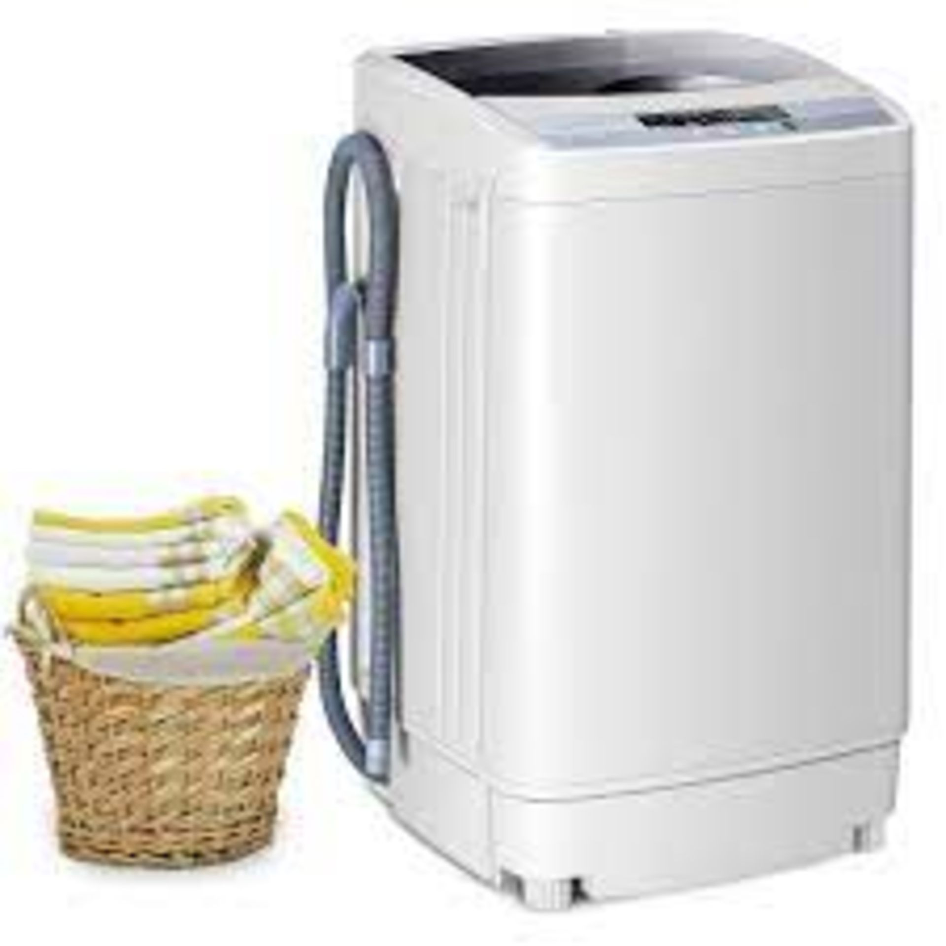 2 in 1 Portable Compact Full-Automatic Washing Machine Washer/Spinner - ER54