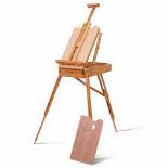 Portable French Tripod Easel Durable Wood Sketch Box Folding Art Craft Painters - ER54